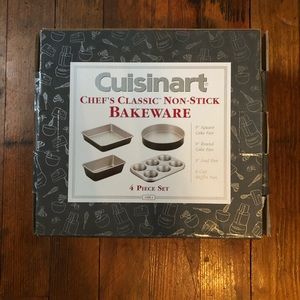 Cuisinart 4 piece back set; new in box